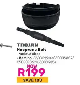 Game TROJAN Neoprene Belt offer