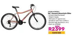 Game Raleigh 26 Ascent Mountain Bike offer