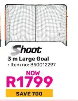Game 3 m Large Goal offer