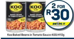 Pick n Pay Koo Baked Beans In Tomato Sauce 400/410g offer
