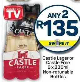 Pick n Pay Castle Lager or Castle Free offer