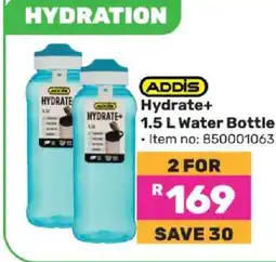 Game ADDIS Hydrate+ 1.5 L Water Bottle offer