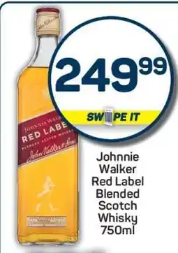Pick n Pay Johnnie Walker Red Label Blended Scotch Whisky 750ml offer