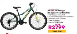 Game Raleigh 24 Or 26 Mirage 21 Speed Mountain Bike offer