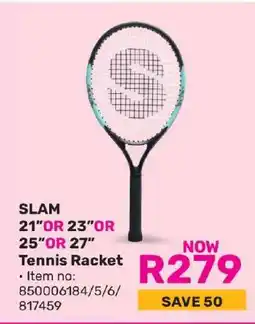 Game SLAM Tennis Racket offer