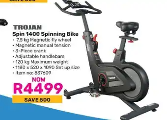 Game Trojan Spin 1400 Spinning Bike offer