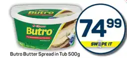 Pick n Pay Butro Butter Spread in Tub 500g offer