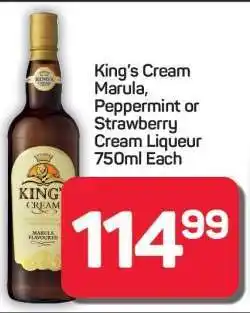 Pick n Pay Hypermarket King's Cream Liqueur offer