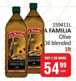 KitKat Cash and Carry LA FAMILIA Olive Oil blended 1lt offer