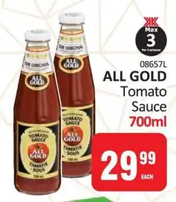 KitKat Cash and Carry All Gold Tomato Sauce-700ml offer