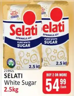 KitKat Cash and Carry Selati White Sugar-2.5Kg offer