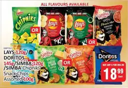 KitKat Cash and Carry LAYS/DORITOS/SIMBA Snack Chips offer