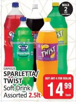 KitKat Cash and Carry SPARLETTA/TWIST SOFT DRINK offer