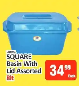KitKat Cash and Carry SQUARE Basin With Lid Assorted offer