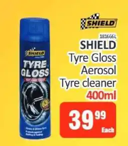 KitKat Cash and Carry SHIELD Tyre Gloss Aerosol Tyre cleaner 400ml offer