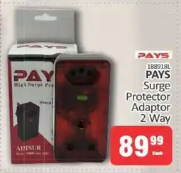 KitKat Cash and Carry PAYS Surge Protector Adaptor 2 Way offer
