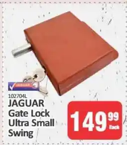 KitKat Cash and Carry JAGUAR Gate Lock Ultra Small Swing offer