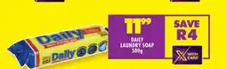 Shoprite DAILY LAUNDRY SOAP 500g offer