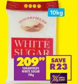 Shoprite SUGARFIELDS WHITE SUGAR 10kg offer