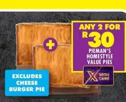 Shoprite PIEMAN'S HOMESTYLE VALUE PIES offer