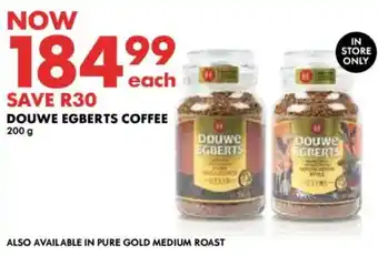 Woolworths Douwe egberts coffee offer