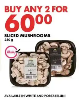 Woolworths Sliced Mushrooms offer