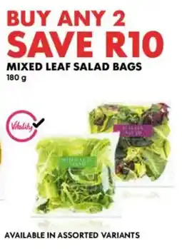 Woolworths Mixed leaf salad bags offer