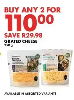 Woolworths Grated Cheese offer