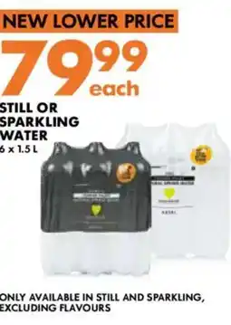 Woolworths Still or sparkling water offer