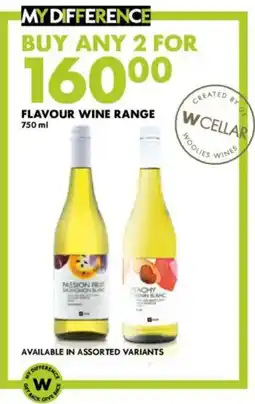 Woolworths Flavour wine range offer