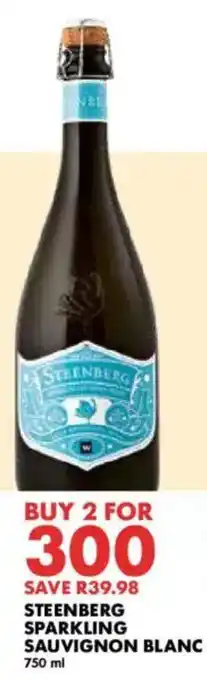 Woolworths Steenberg sparkling sauvignon blanc offer