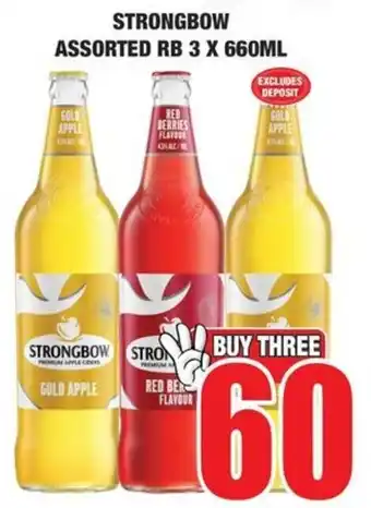 Boxer Liquors Strongbow assorted rb offer