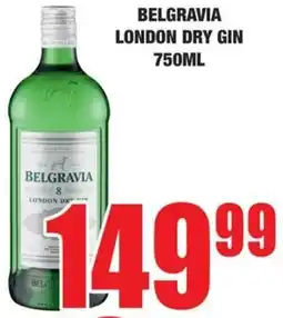 Boxer Liquors Belgravia london dry gin offer