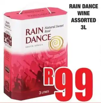 Boxer Liquors Rain dance wine assorted offer