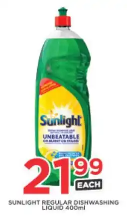 OK Foods Sunlight regular dishwashing liquid offer