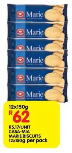 Shoprite Casa-mia marie biscuits offer