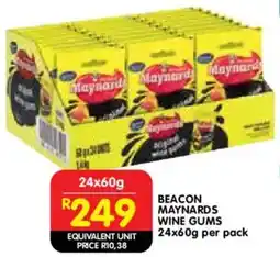 Shoprite Beacon maynards wine gums offer
