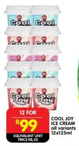 Shoprite Cool joy ice cream offer