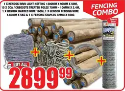 Boxer Build Fencing Combo offer