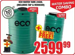 Boxer Build Water saving combo offer