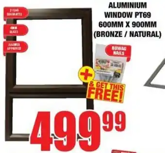 Boxer Build Aluminium window pt69 offer