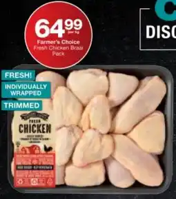 Checkers Farmer's Choice Fresh Chicken Braai Pack offer