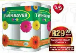 Take 'n Pay Twinsaver roller towels offer