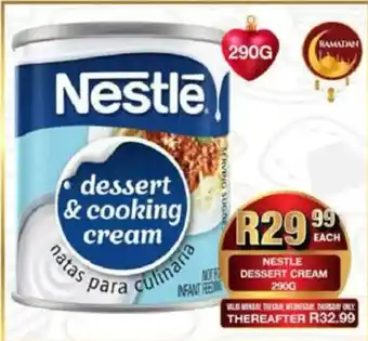 Take 'n Pay Nestle Dessert Cream offer