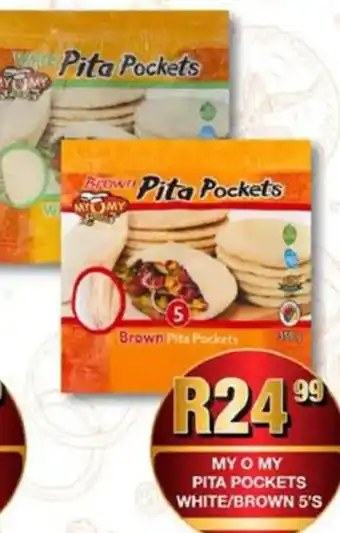 Take 'n Pay My o my pita pockets white/ brown offer