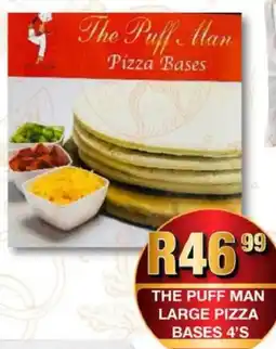 Take 'n Pay The puff man large pizza bases offer