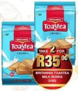 Take 'n Pay Britannia toastea milk rusks offer
