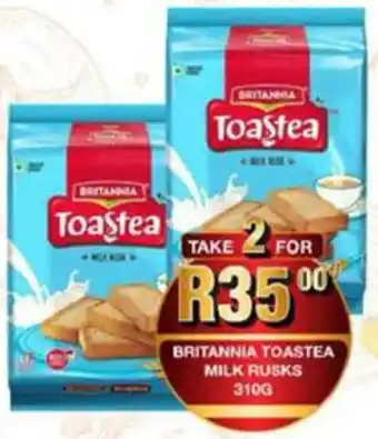 Take 'n Pay Britannia toastea milk rusks offer