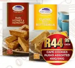 Take 'n Pay Cape cookies rusks assorted offer