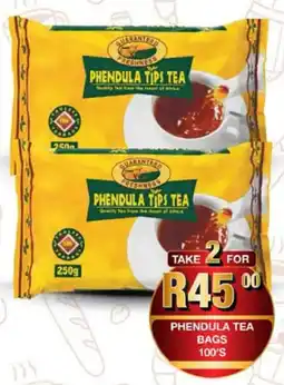 Take 'n Pay Phendula tea bags offer